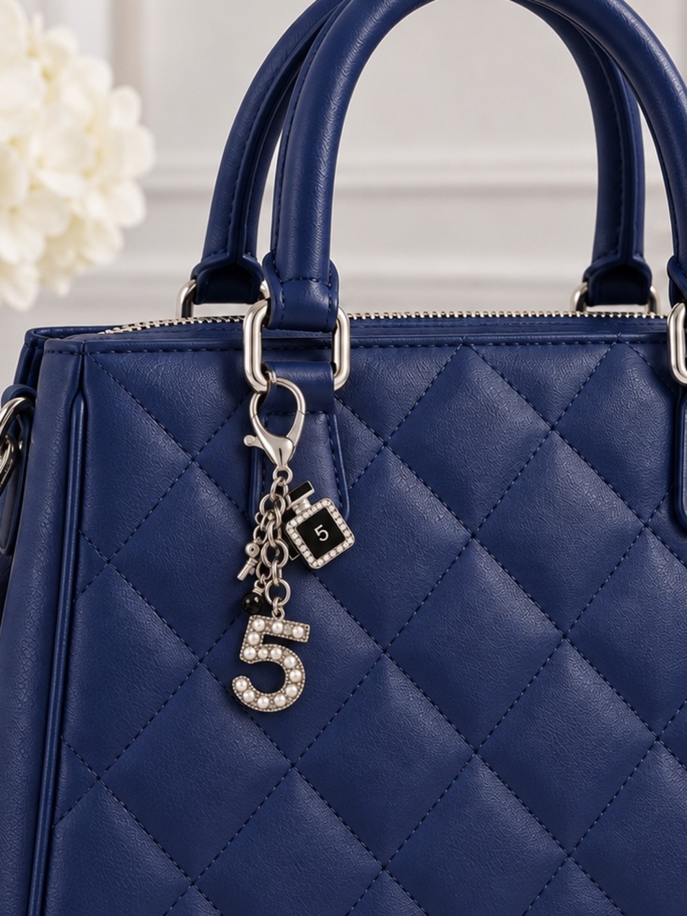 #5 Fashion Charm/ Key Chain Choice: Gold or Silver